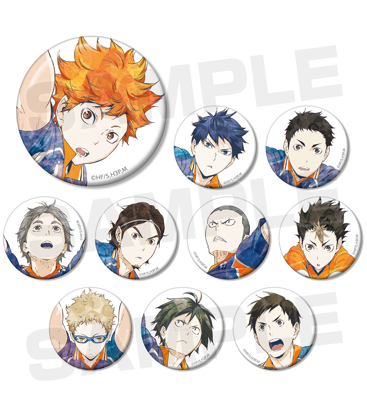 ハイキュー東急ハンズ缶バッジ ハイキュー東急ハンズ缶バッジ ハイキュー!! 東急ハンズ限定