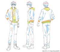 キラ（CV：柿原徹也）のキャラクター設定画。