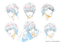 キラ（CV：柿原徹也）のキャラクター設定画。