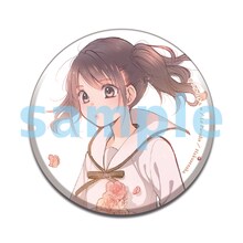 ハルミチヒロの缶バッジ。