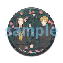 水谷フーカの缶バッジ。