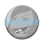 平方イコルスンの缶バッジ。