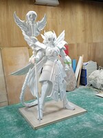 蛇遣座の黄金聖衣のイメージ。