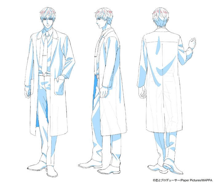 シモン（CV：平川大輔）のキャラクター設定画。