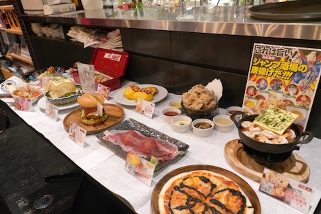 「おとなのジャンプ酒場」のコラボメニュー。