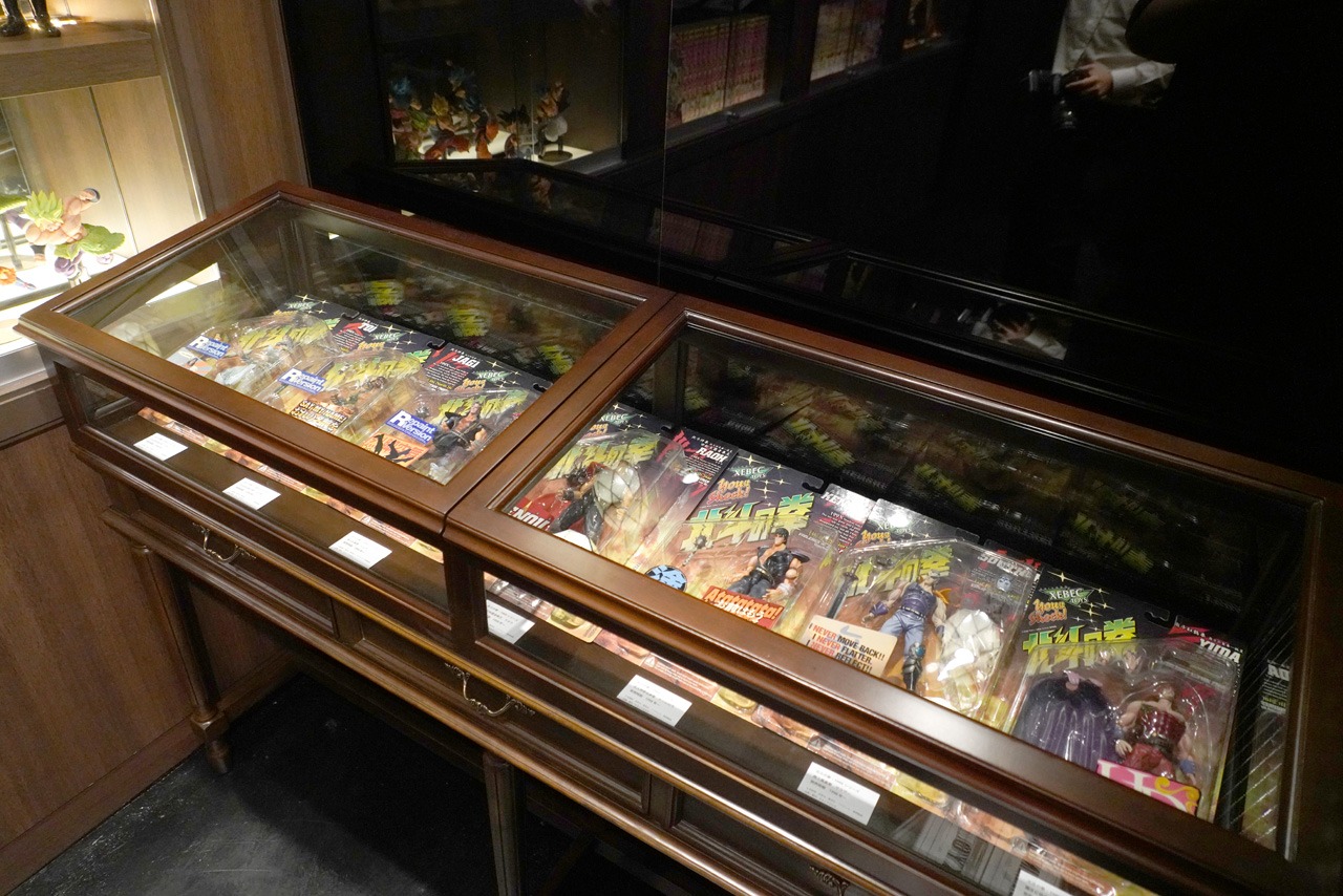 「おとなのジャンプ酒場」の展示。