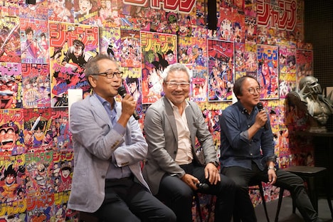 トークショーの様子。