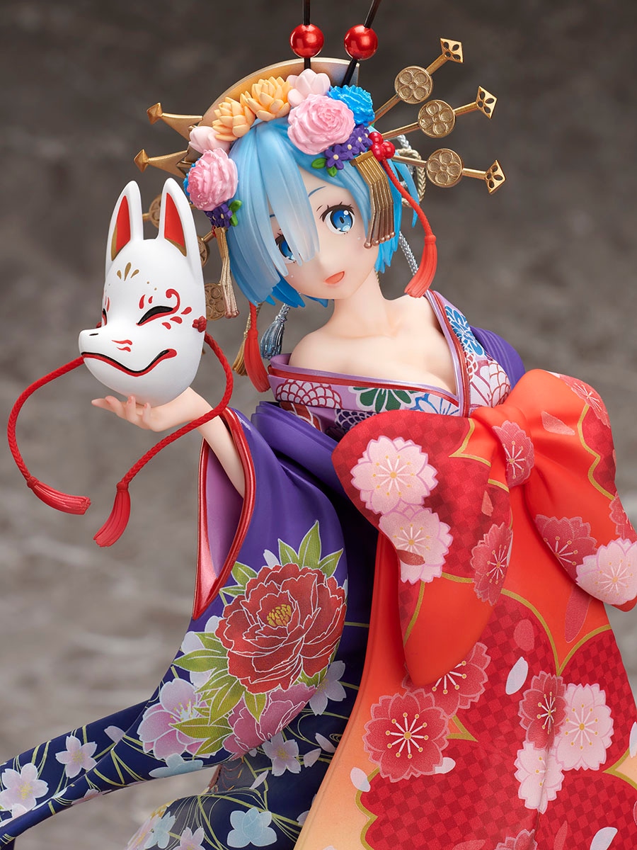 「Re:ゼロから始める異世界⽣活 レム -花魁道中- 1/7スケールフィギュア」