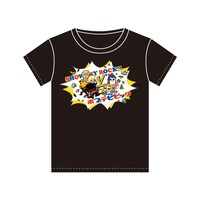 「ポプテピピック×SHOWBYROCK!!」のTシャツ。