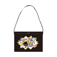 「ポプテピピック×SHOWBYROCK!!」のサコッシュ。