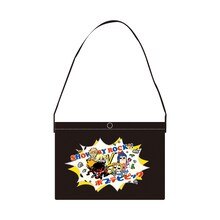 「ポプテピピック×SHOWBYROCK!!」のサコッシュ。