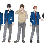 宝井理人による「トライナイツ」のキャライラスト公開、理久や光ら9名集合