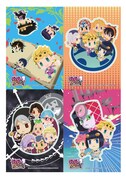 「ジョジョのピタパタポップ」のオリジナルステッカー。