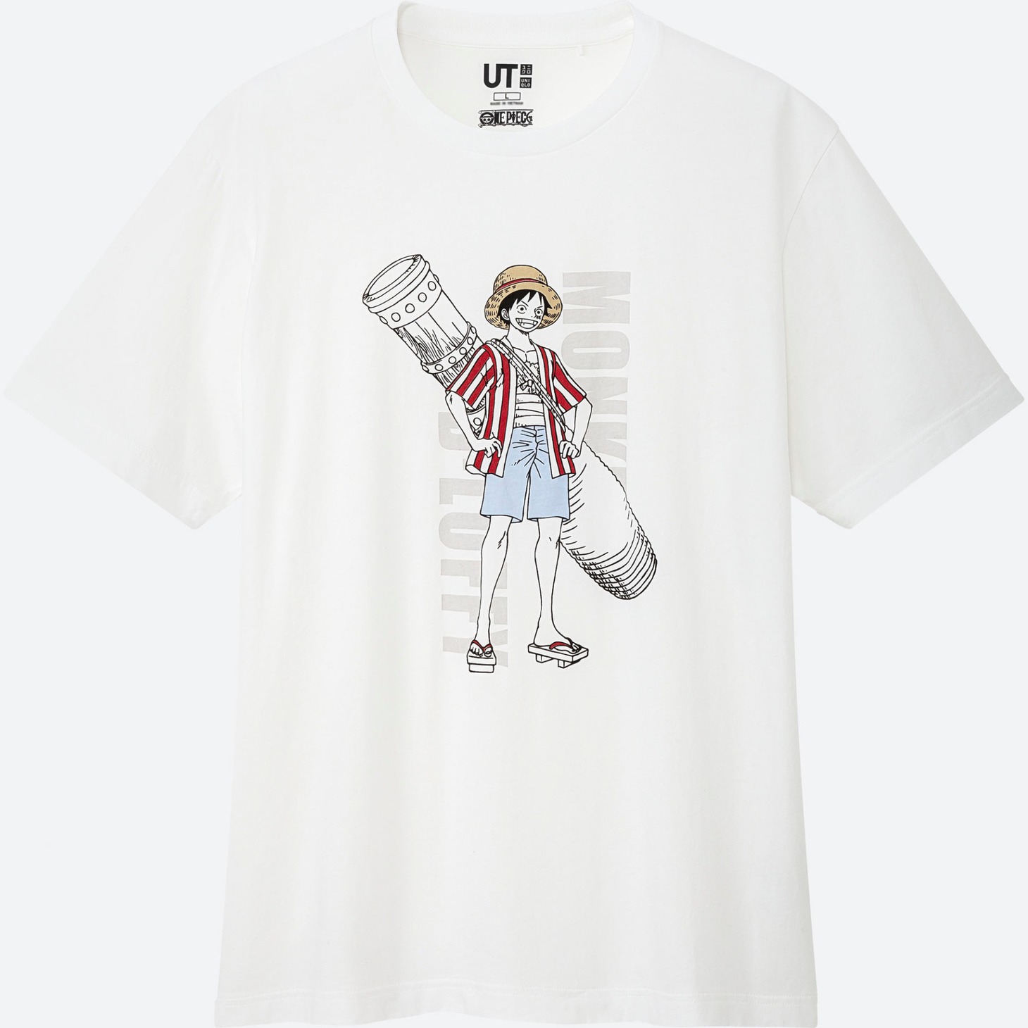 「ONE PIECE STAMPEDE」UTコレクションのラインナップの1種（MEN）。