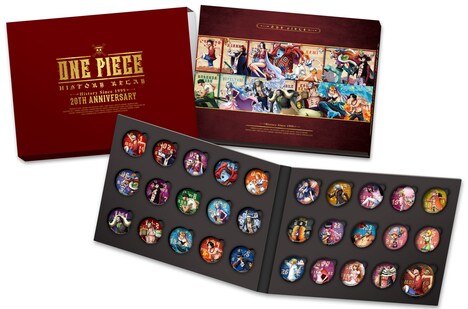 「とるパカ! ワンピース アニメ20周年記念缶バッジコンプリートセット」A賞