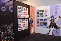 「プリズムスタァミュージアム」内「プリズムスタァ名鑑」エリアの様子。