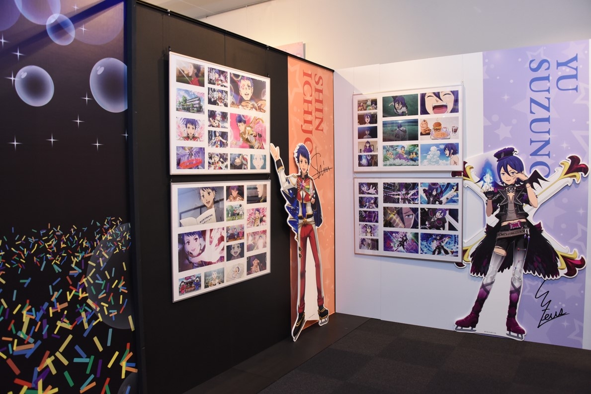「プリズムスタァミュージアム」内「プリズムスタァ名鑑」エリアの様子。