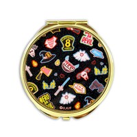 「ラメコンパクトミラー」