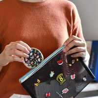 「ラメコンパクトミラー」使用イメージ