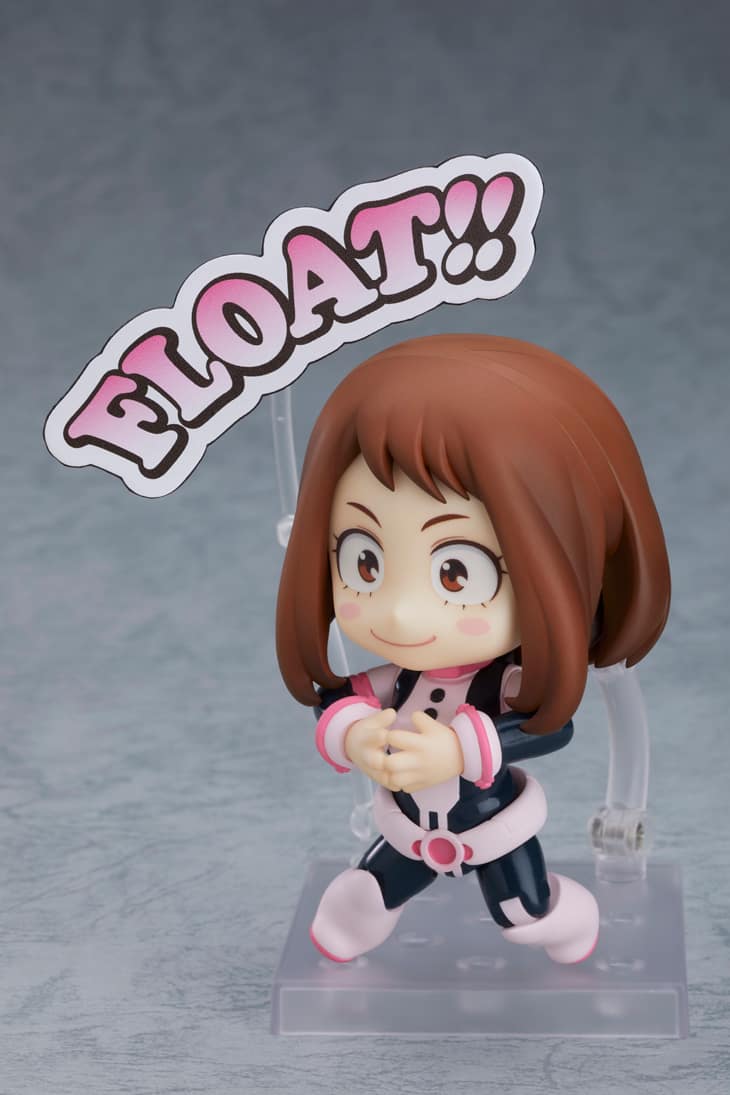 ヒロアカ」麗日お茶子がヒーロー姿でねんどろいど化「FLOAT!!」の文字 