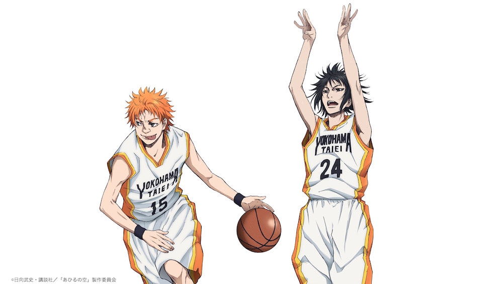 左から不破豹、上木鷹山のキャラクタービジュアル。