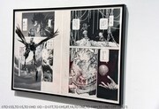 「画業30周年記念 小畑健展 NEVER COMPLETE」に展示されている「DEATH NOTE」の新作読み切り。