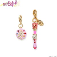 アクセサリーチャームの「おジャ魔女どれみ#」セット。