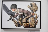 「Manga」より「All You Need Is Kill」の展示。