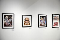 「Illustration」の展示。