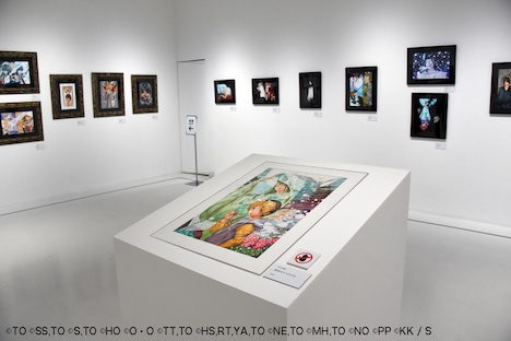 「Illustration」の展示。