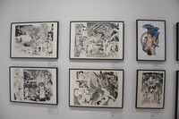 「BLUE DRAGON ラルΩグラド」の展示。