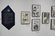 「Manga」より「DEATH NOTE」の展示。