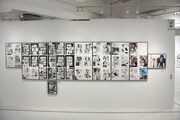 「Manga」より「DEATH NOTE」の展示。