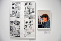 「Manga」より「ヒカルの碁」の展示。
