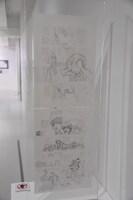 「Manga」より「ヒカルの碁」の展示。