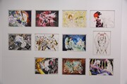 「Never Complete」より「プラチナエンド」の展示。