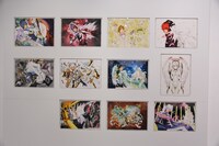 「Never Complete」より「プラチナエンド」の展示。