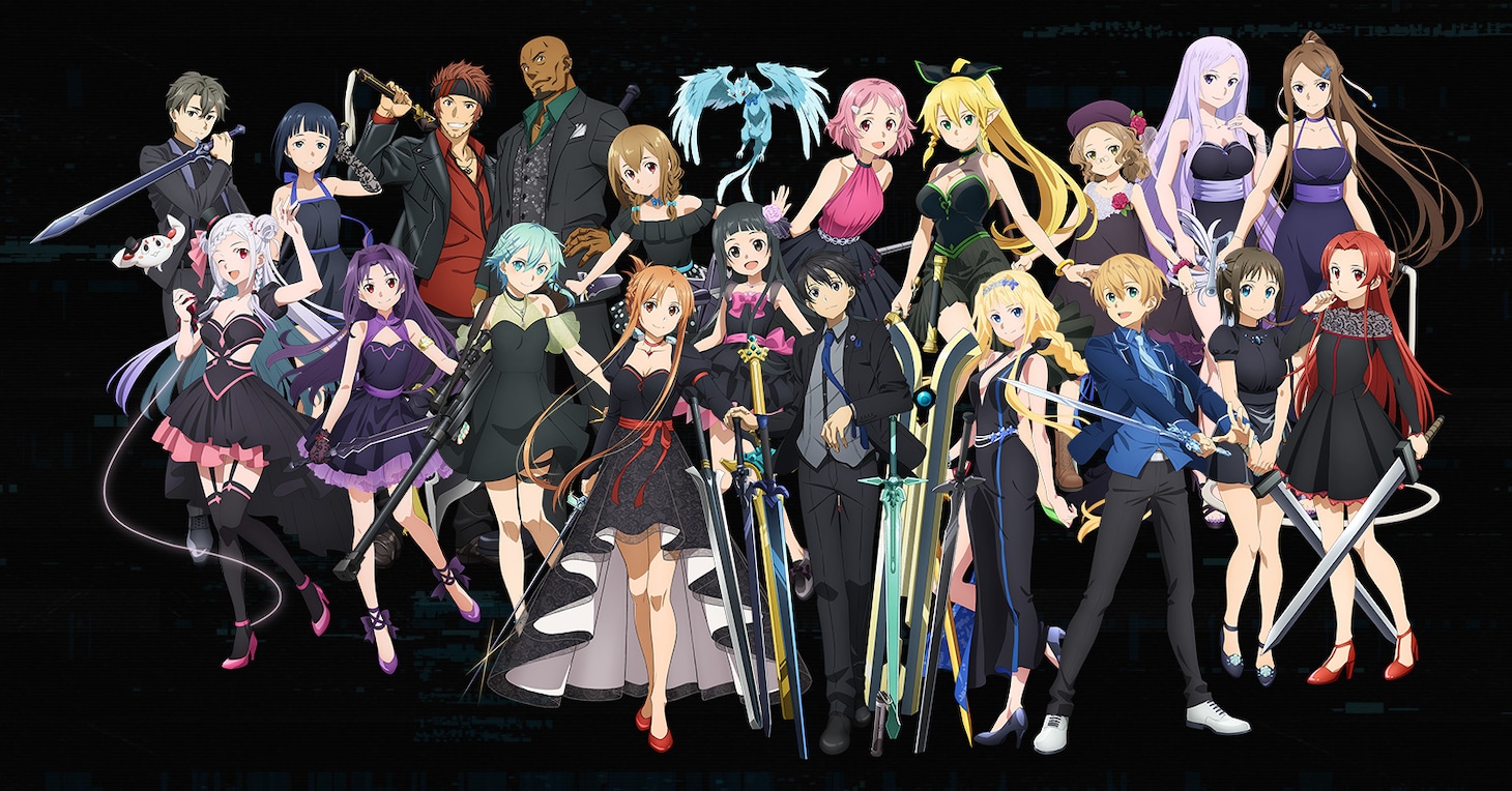 「ソードアート・オンライン -エクスクロニクル-」描き下ろしビジュアル。