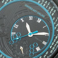 キリトをイメージした腕時計。