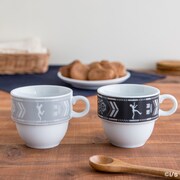「つながるマグカップ」の使用イメージ。