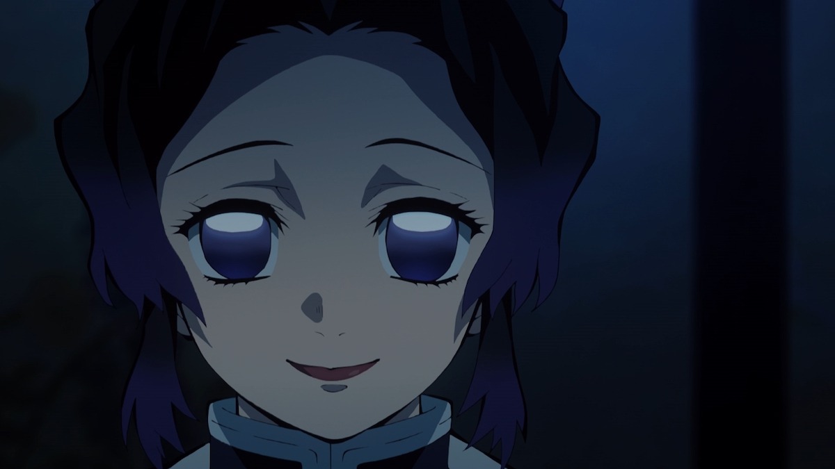 TVアニメ「鬼滅の刃」より、胡蝶しのぶ。