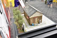 ドリームプロジェクトで制作された板垣恵介「バキ道」の刃牙の家を再現したジオラマ。