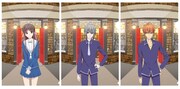 初級編の参加特典として用意されたクリアファイル3種。