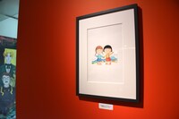 「ちびまる子ちゃん」さくらプロダクションの描き下ろしイラスト。(c)さくらプロダクション