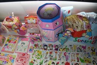 「特別展 りぼん 250万りぼんっ子▼大増刊号」の「ふろくファンルーム」の様子。