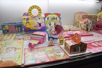 「特別展 りぼん 250万りぼんっ子▼大増刊号」の「ふろくファンルーム」の様子。