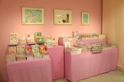 「特別展 りぼん 250万りぼんっ子▼大増刊号」の特設ショップ。