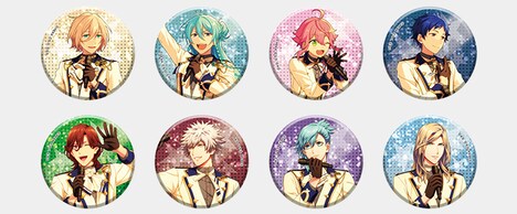 「あんさんぶるスターズ！×うたの☆プリンスさまっ♪ Shining Live トレーディングホログラム缶バッジ fine＆QUARTET NIGHT」