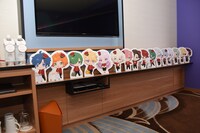 「DREAM!ing」のコンセプトルーム「おやすみ★ルーム」の様子。