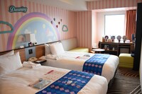 「DREAM!ing」のコンセプトルーム「おひるね☆ルーム」の様子。